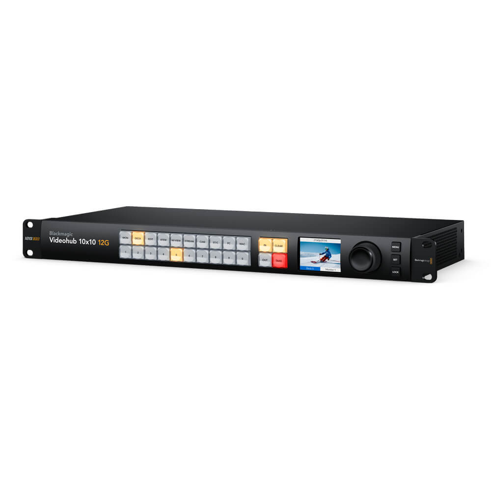 Blackmagic Design Videohub 10 x 10 12G-SDI - Coremicro – image 1
