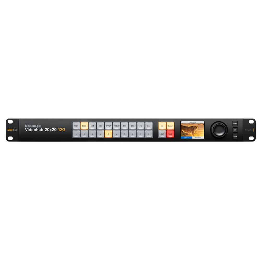 Blackmagic Design Videohub 20 x 20 12G-SDI - Coremicro – image 2