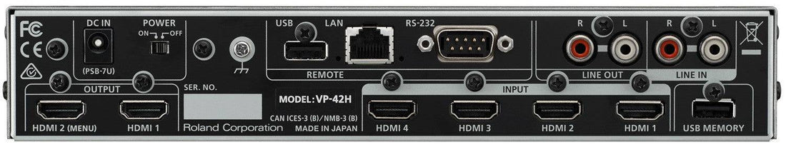 Roland VP-42H Video Processor 4 x 1 HDMI - Coremicro – image 6