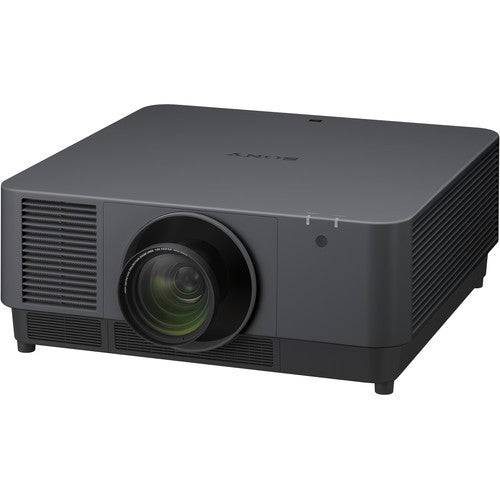 Sony VPL-FHZ120L/B 12,000-lumen WUXGA 3LCD laser projector showing its sleek body and projection lens. – image 1