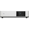 Front view of Sony VPL-PHZ10 5,000-lumen WUXGA laser projector, showcasing its sleek design and lens features.