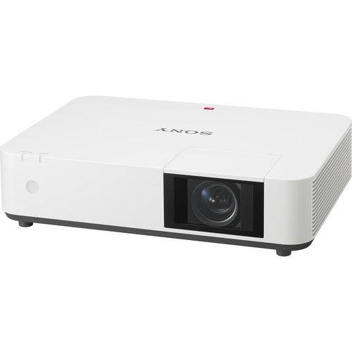 Sony VPL-PWZ10 5,000-Lumen WXGA Laser 3LCD Projector for production, showing front view with lens and sleek design. – image 1