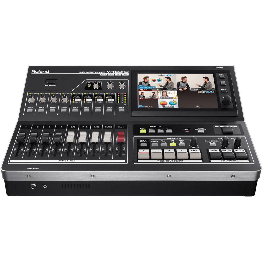 Roland VR-50HD Multi-Format All-In-One A/V Mixer - Coremicro – image 1