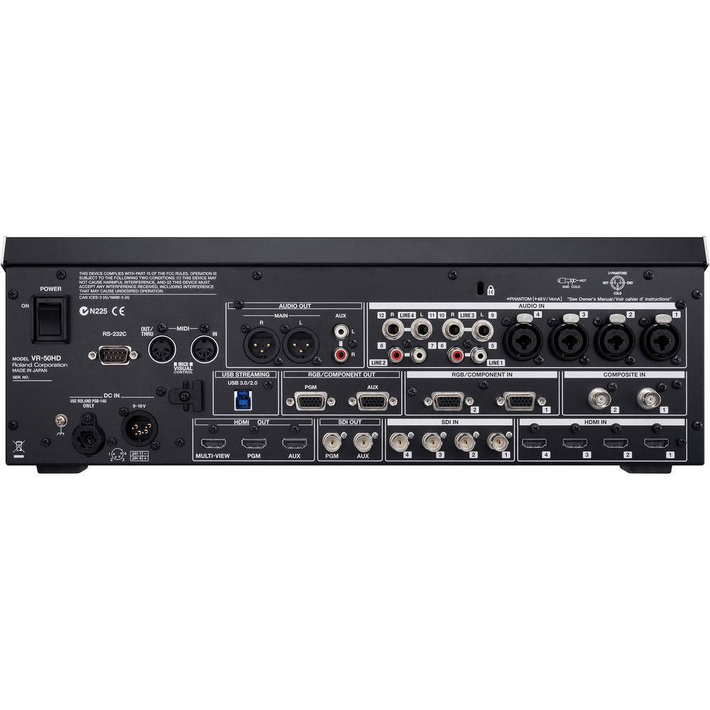 Roland VR-50HD Multi-Format All-In-One A/V Mixer - Coremicro – image 3