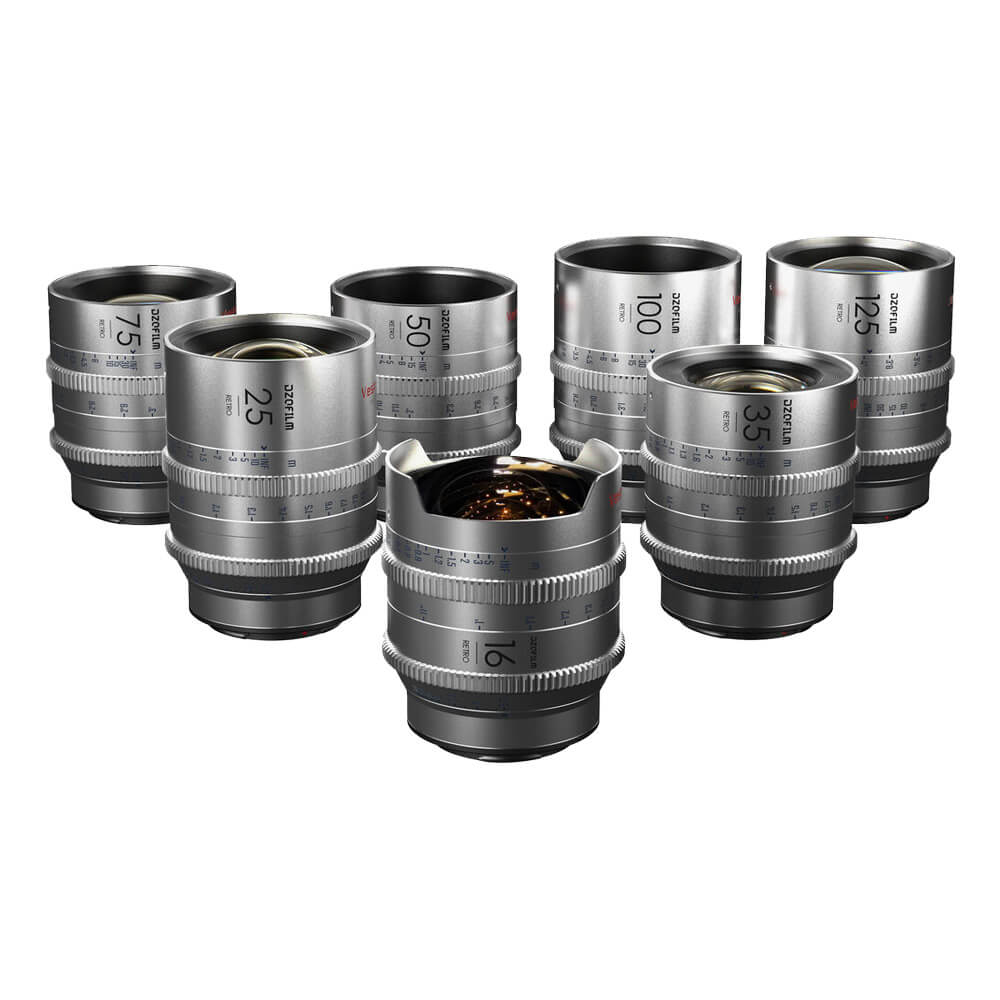 DZOFilm VESPID Retro 7-Lens Kit with Hard Case - Coremicro – image 1