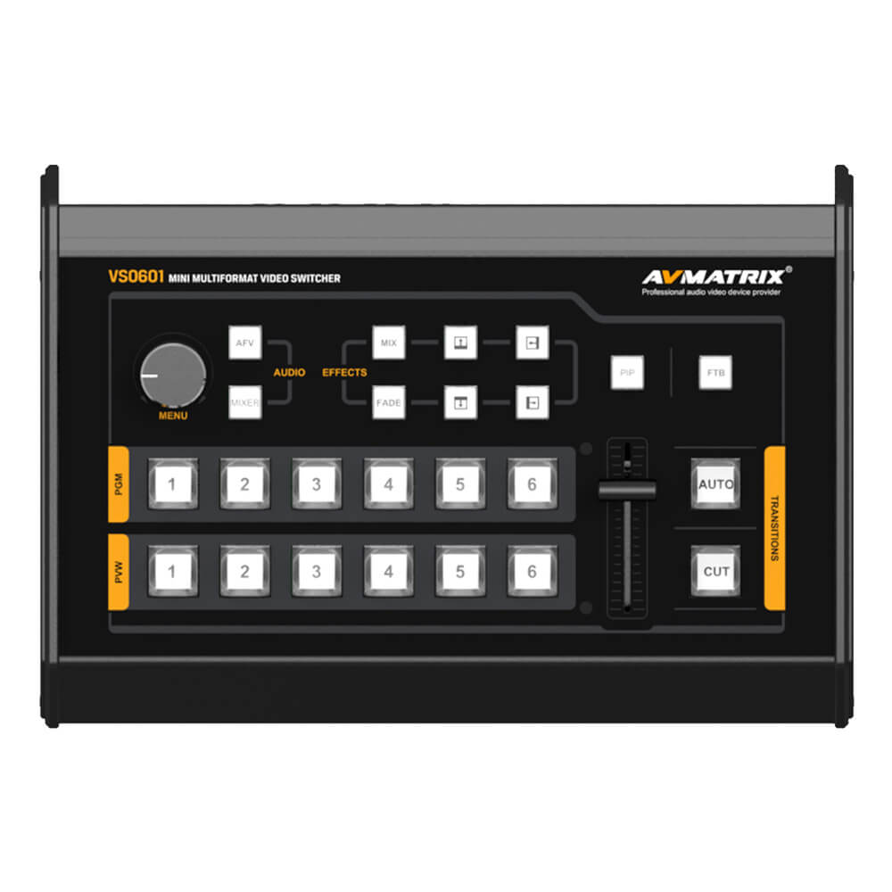 AVMATRIX VS0601 6-Channel SDI/HDMI Multi-format AV Switcher - Coremicro – image 1