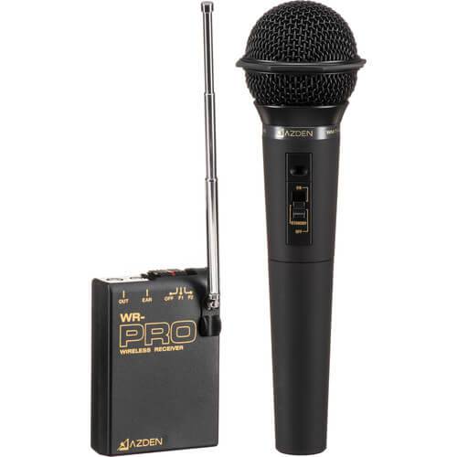 Azden WHX-PRO VHF Camera-Mount Wireless Cardioid Handheld Microphone System - Coremicro – image 1