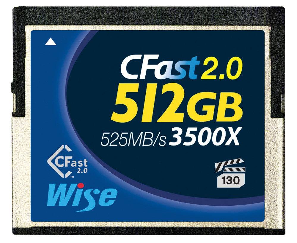 Wise CFA-5120 512GB CFast 2.0 Memory Card - Coremicro – image 1