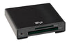 Wise WA-CRS07 CFast and SD UHS-II Combo Card Reader connected to a computer with USB 3.0 port.