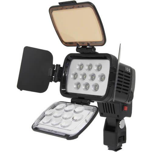IDX System Technology X10-Lite-S Hi-Performance LED On-Camera Light - Coremicro – image 1