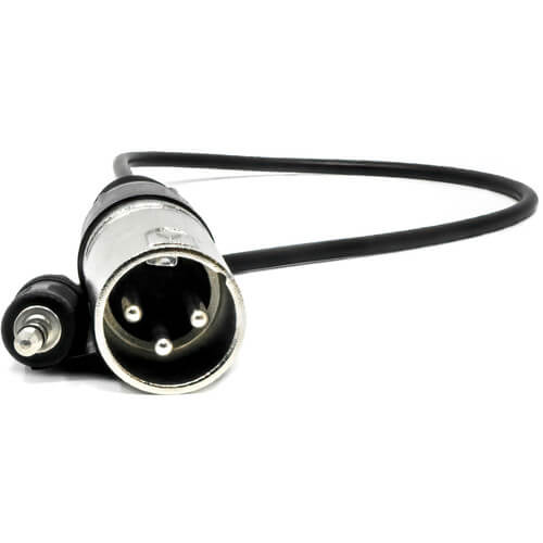 Kondor Blue XLR Male to 3.5mm Male Cable (16") - Coremicro – image 2