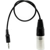 Kondor Blue XLR Male to 3.5mm Male Cable (16") - Coremicro