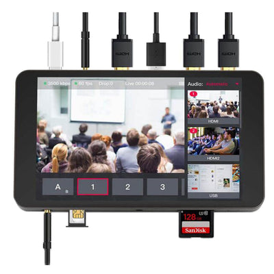 YoloLiv YoloBox Portable Multi-Camera Live Streaming Switcher - Coremicro