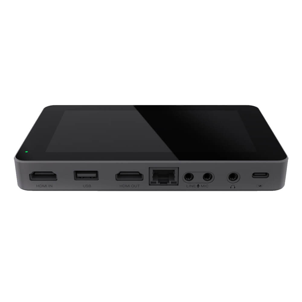 YoloLiv YoloBox Mini portable all-in-one live streaming encoder and monitor with screen and control buttons. – image 3
