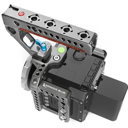 Kondor Blue Cage with Top Handle for Z Cam E2-S6, E2-F6, and E2-F8 (Space Gray) - Coremicro – image 2