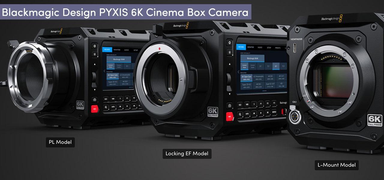 Blackmagic Design PYXIS 6K Cinema Box Camera
