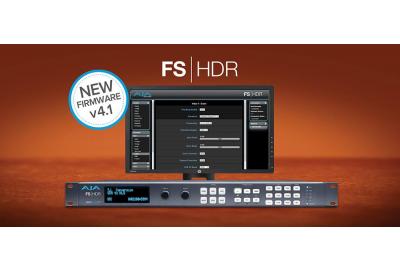 AJA Enhances the FS-HDR Real-Time HDR/WCG Converter and Frame Synchronization