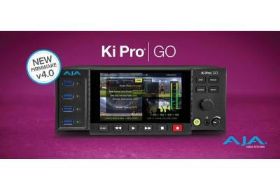 AJA Ki Pro GO v4.0 Firmware is now available