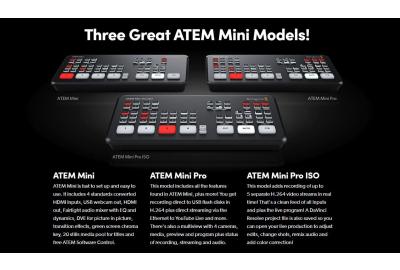 Blackmagic ATEM Mini comparisons and Frequently Asked Questions