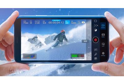 Blackmagic Camera adds iPhone digital film camera controls.
