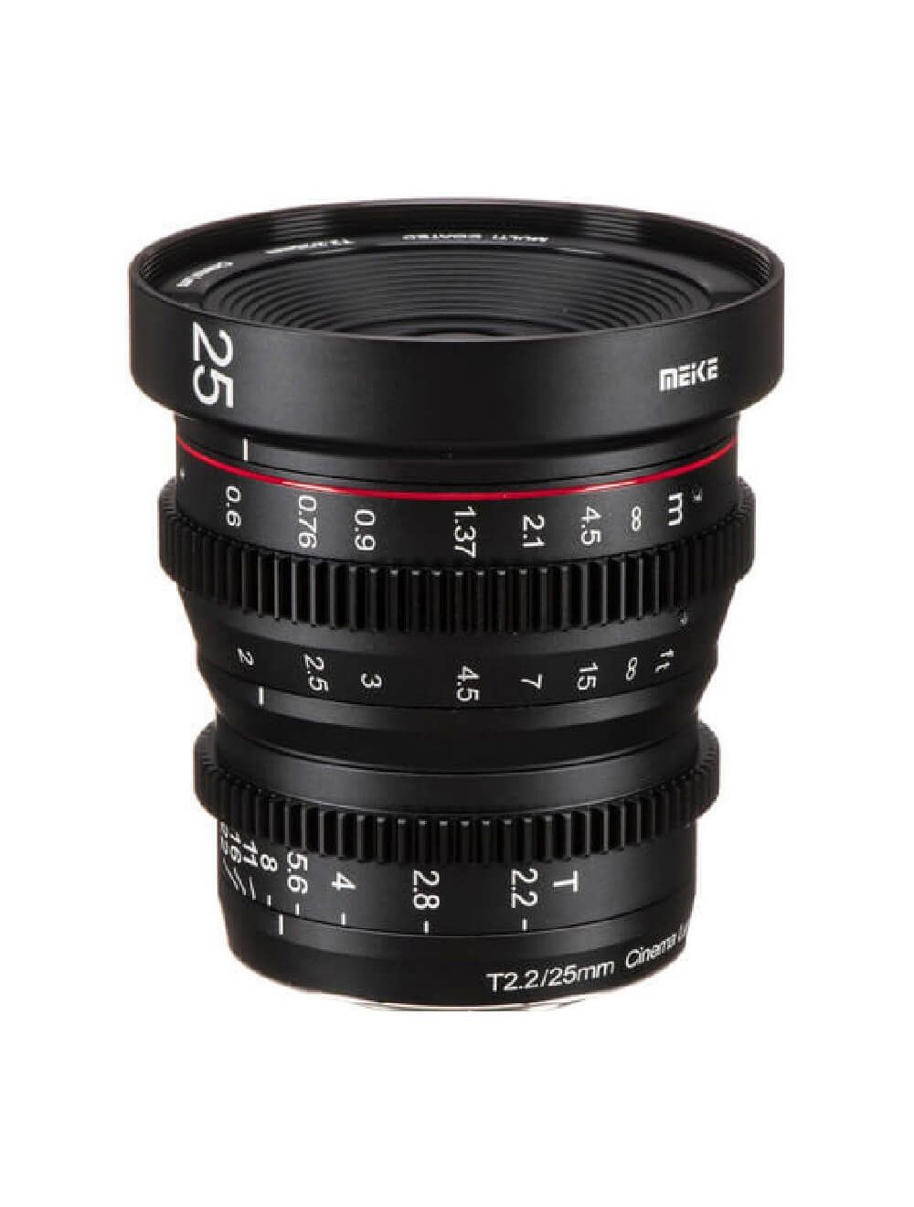 Meike 25mm T2.2 Manual Focus Cinema Lens (MFT Mount) 25T22-M43