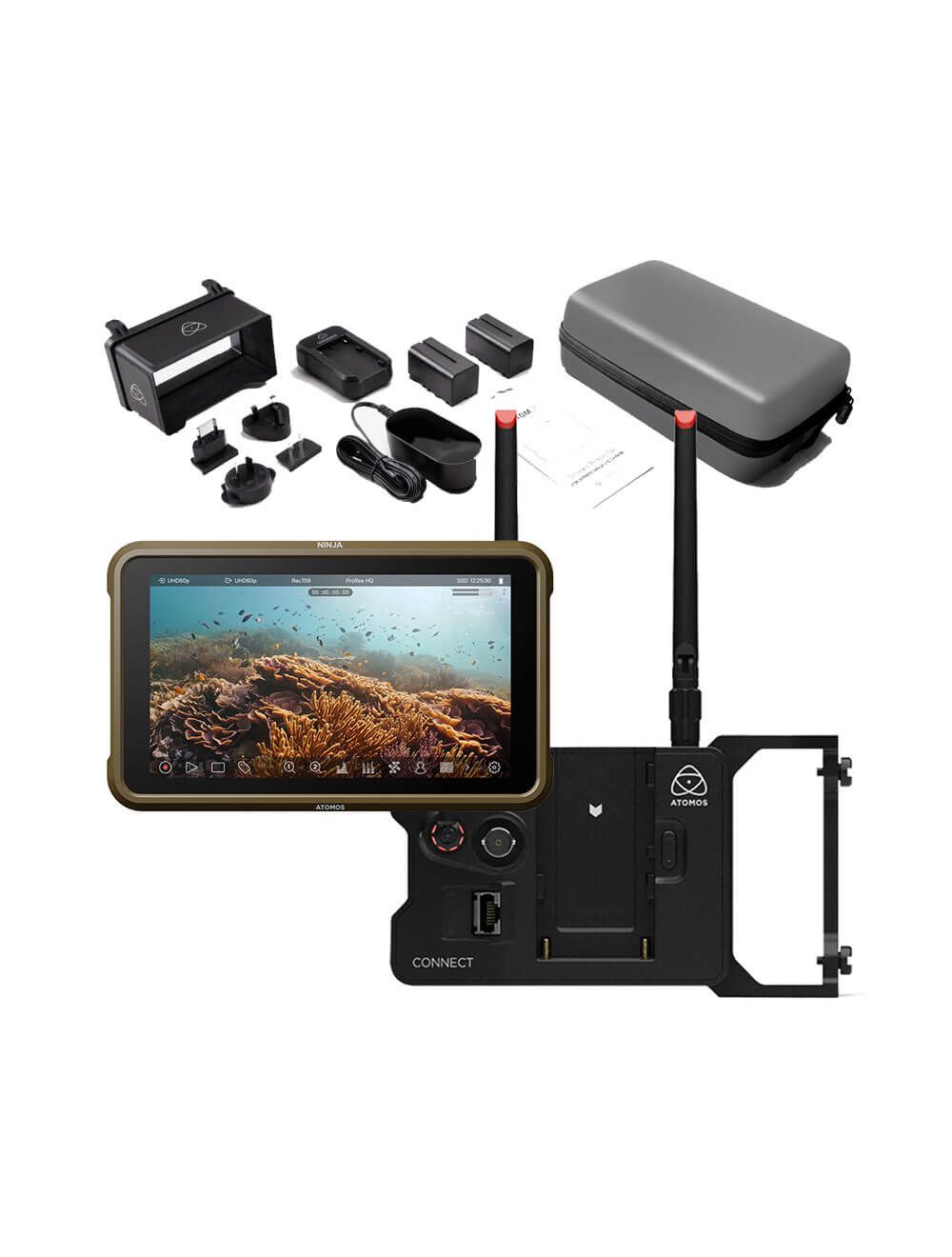Atomos Ninja and CONNECT with Free Accessory Kit