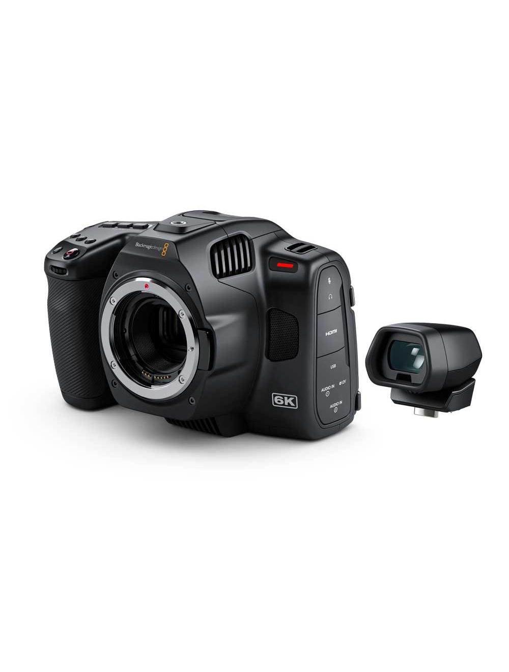 Blackmagic Pocket Cinema Camera 6K Pro with Cinema Camera Pro EVF Bund
