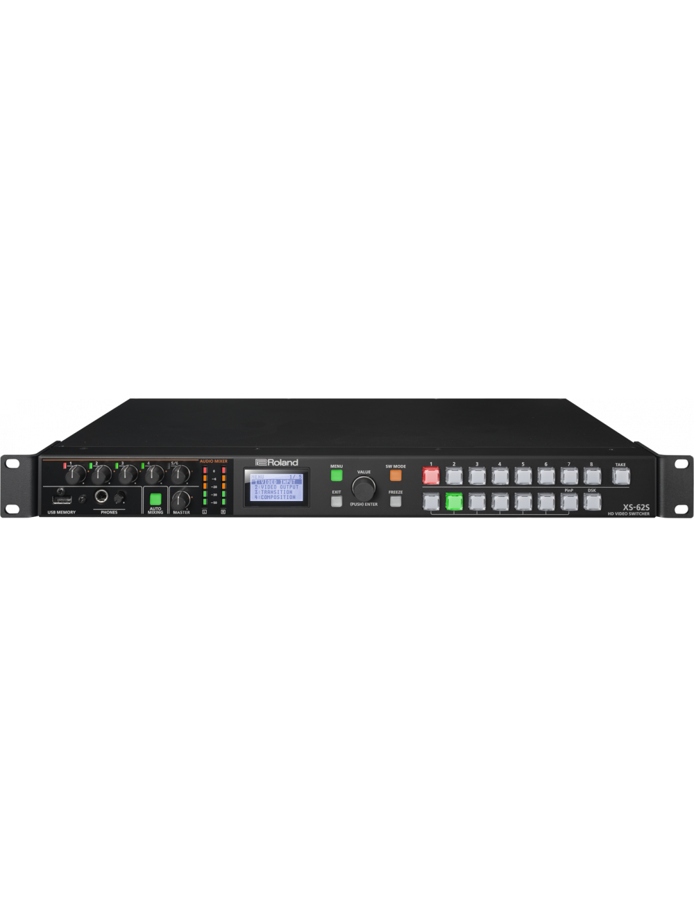 Roland XS-62S HD Video Switcher with Audio Mixer and PTZ