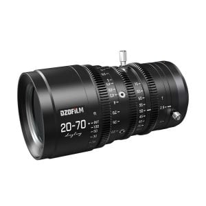 DZOfilm 20-70mm Parfocal Cinema Zoom T2.9 MFT Lens Side