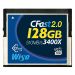 Wise 128GB CFast 2.0 3400x Memory Card 