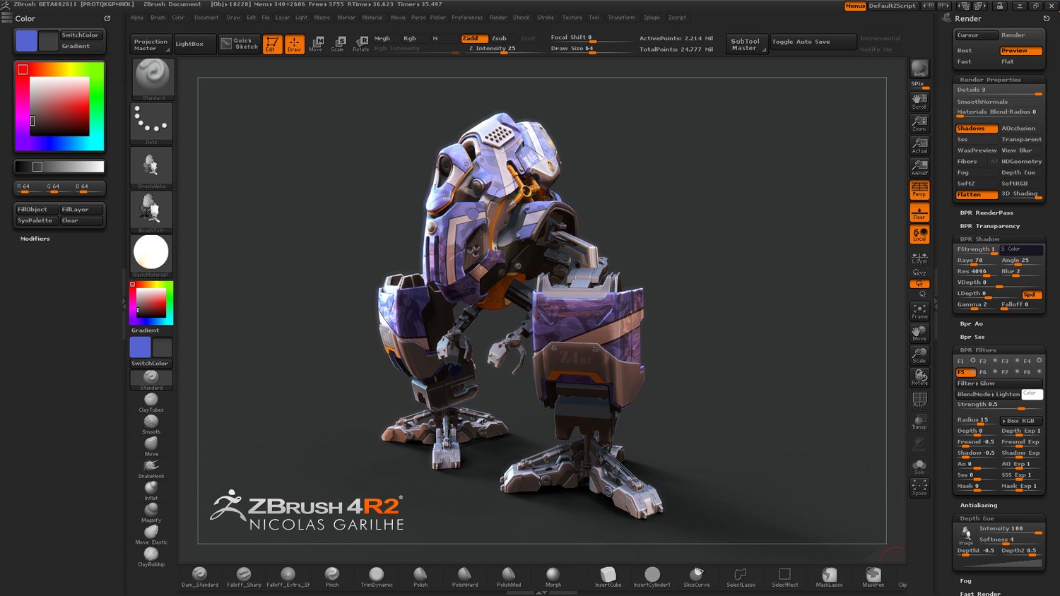Zbrush for mac free download